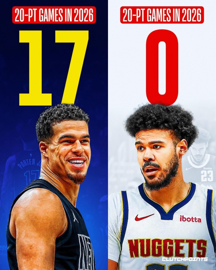 星空体育APP-升级还是倒退？C·约翰逊2026年得分20+场次仍未破蛋 小波特17场